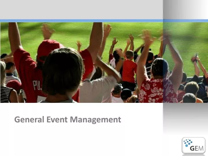 general event management