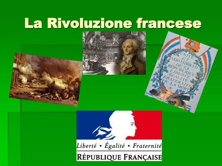 la rivoluzione francese