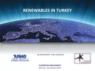 RENEWABLES IN TURKEY