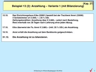 beispiel 13 2 anzahlung variante 1 mit bilanzierung