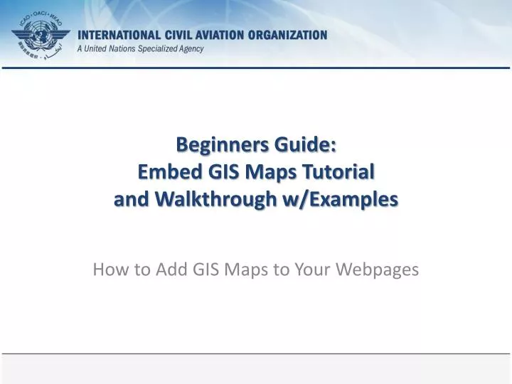 beginners guide embed gis maps tutorial and walkthrough w examples