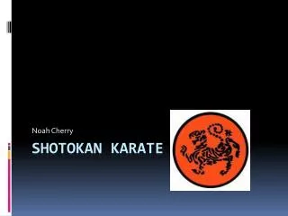 SHOTOKAN KARATE