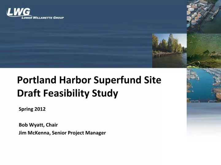 portland harbor superfund site draft feasibility study