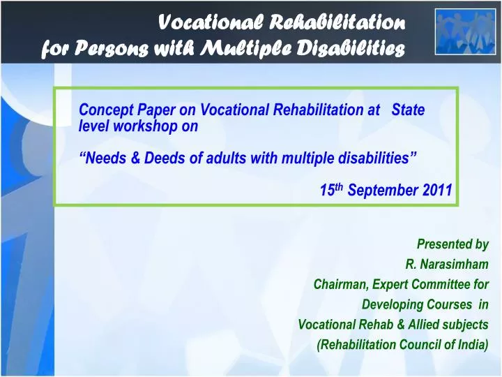 vocational rehabilitation for persons with multiple disabilities