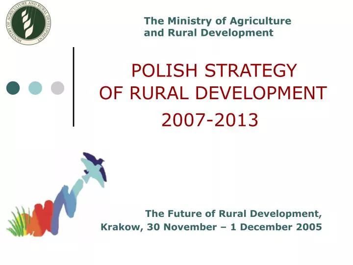 polish strategy of rural development 2007 2013