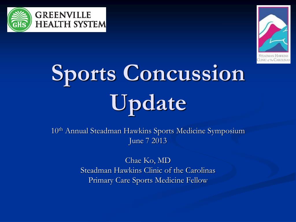 PPT - Sports Concussion Update PowerPoint Presentation, free download ...