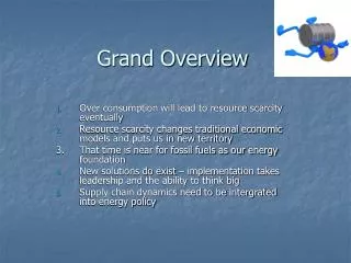 Grand Overview