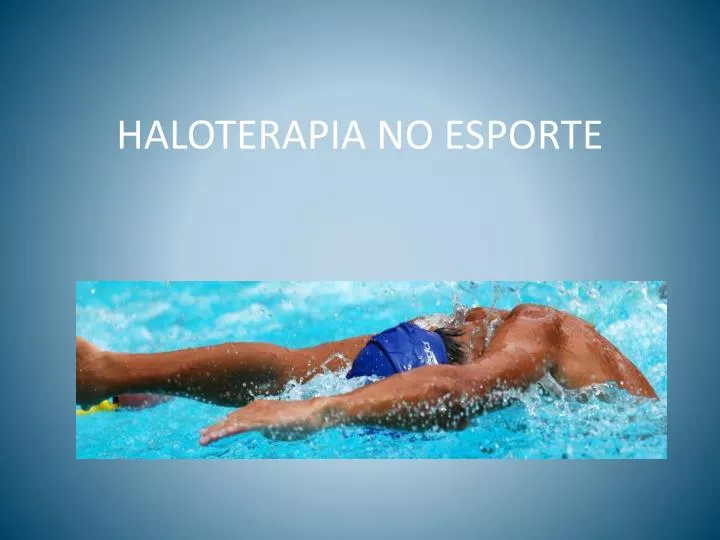 haloterapia no esporte