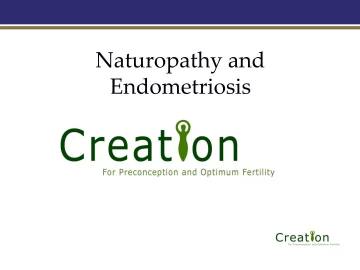 naturopathy and endometriosis