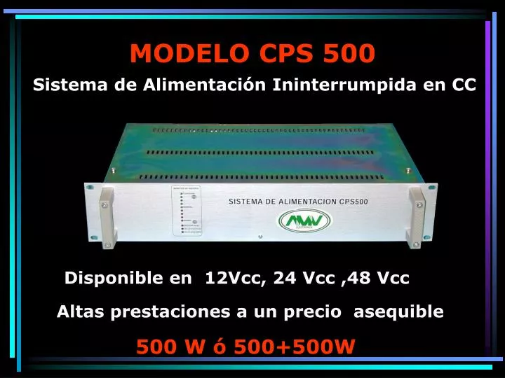 modelo cps 500