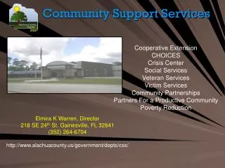 Community Support Services
