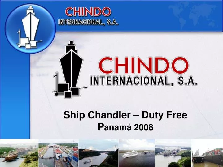ship chandler duty free p anam 2008