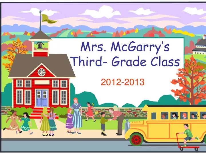 mrs mcgarry s third grade class