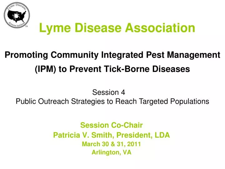 promoting community integrated pest management ipm to prevent tick borne diseases
