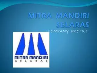 mitra mandiri selaras