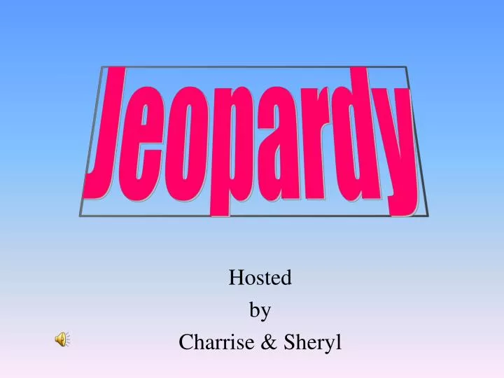 hosted by charrise sheryl