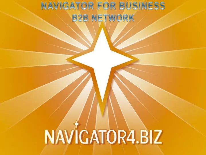 navigator for business b2b network