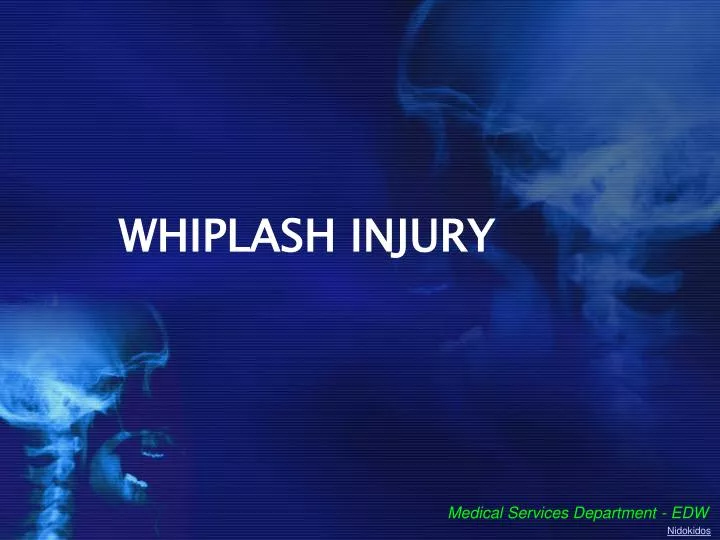 whiplash injury