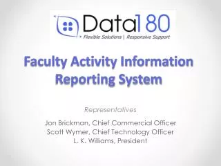 Faculty Activity Information Reporting System