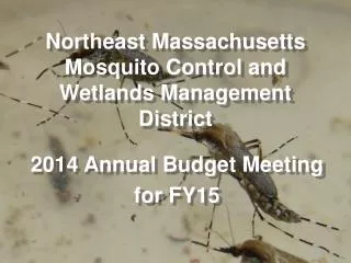 Northeast Massachusetts Mosquito Control and Wetlands Management District