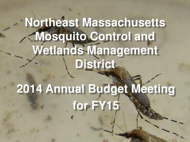 northeast massachusetts mosquito control and wetlands management district