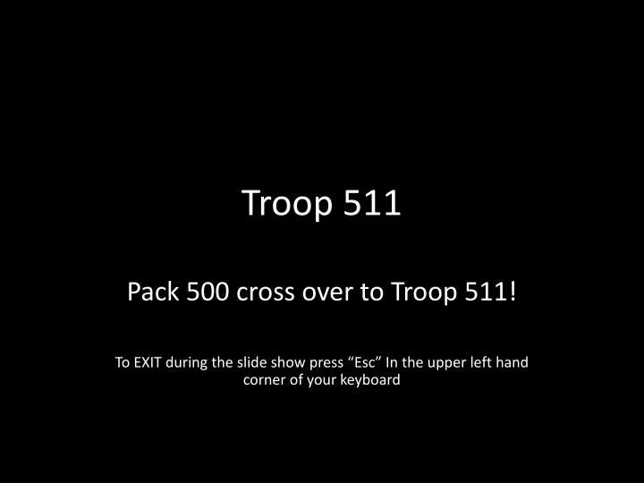 troop 511