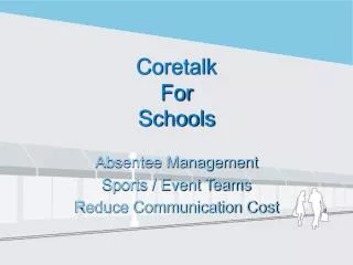 Coretalk For Schools