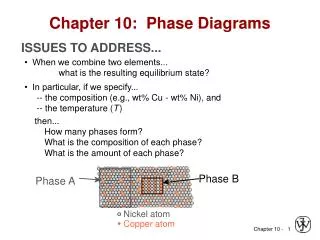 Chapter 10: Phase Diagrams