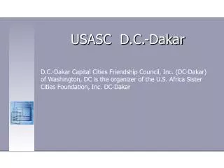 USASC D.C.-Dakar