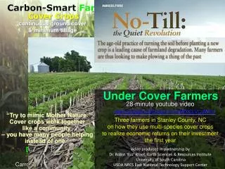 Under Cover Farmers