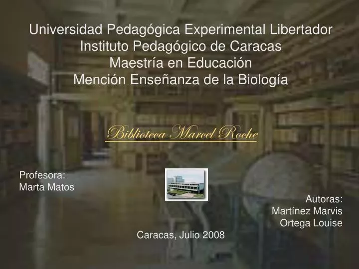 que carreras dan en la universidad pedagogica experimental libertador