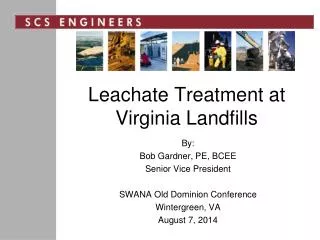 Leachate Treatment at Virginia Landfills