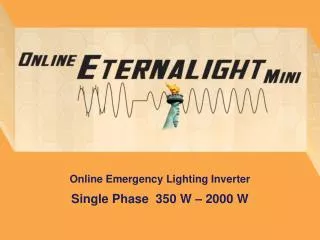 online emergency lighting inverter