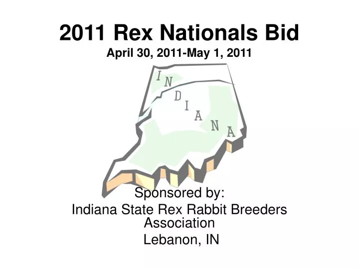 2011 rex nationals bid april 30 2011 may 1 2011