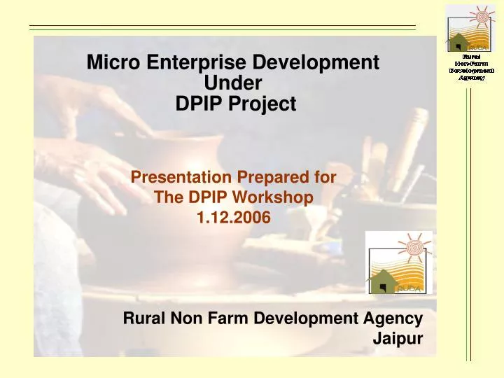 rural non farm development agency jaipur