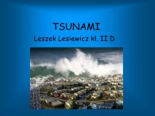 TSUNAMI