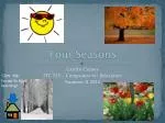 Four Seasons - slide 1