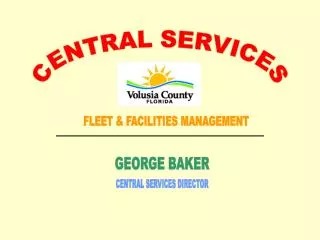 CENTRAL SERVICES