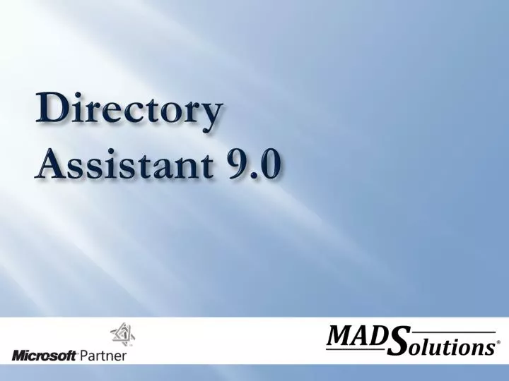 directory assistant 9 0