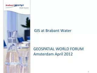 GIS at Brabant Water