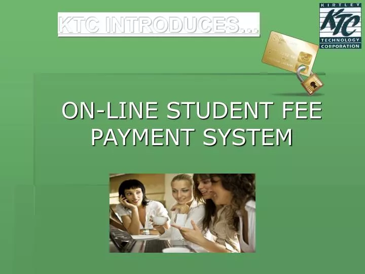 on line student fee payment system