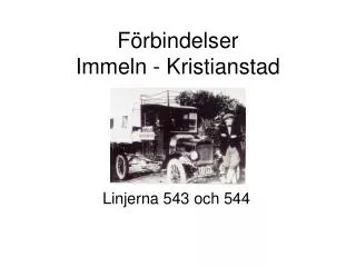 f rbindelser immeln kristianstad
