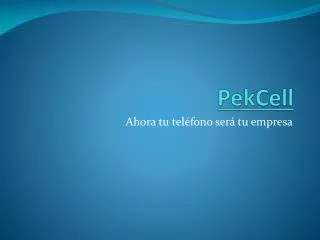 pekcell