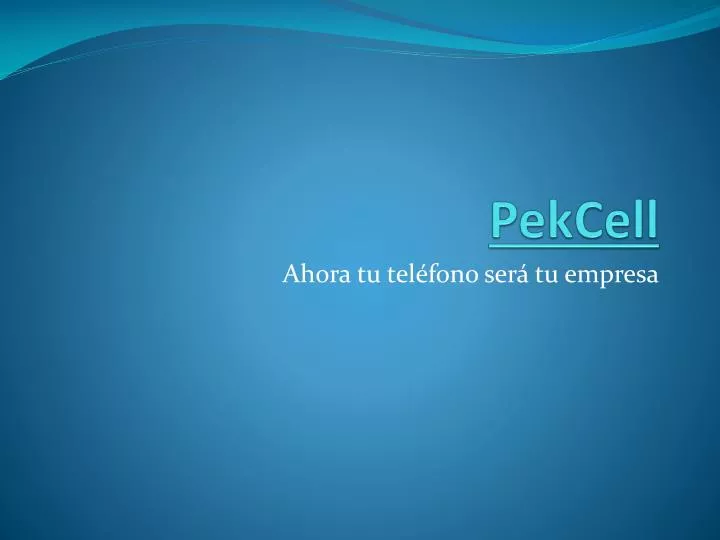 pekcell