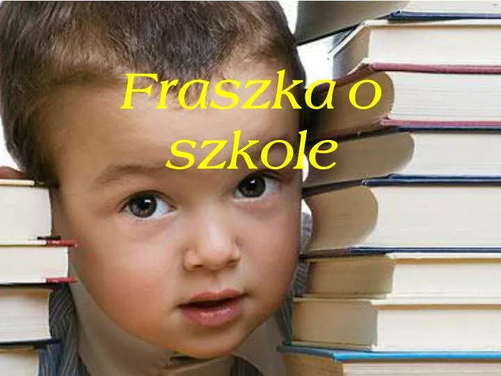 fraszka o szkole