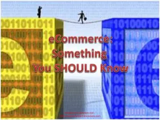 eCommerce : Something You SHOULD Know