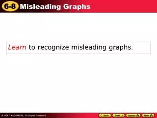 Learn to recognize misleading graphs .