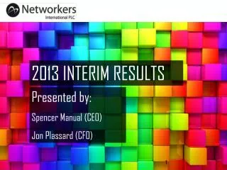 2013 INTERIM RESULTS