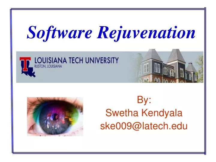 by swetha kendyala ske009@latech edu