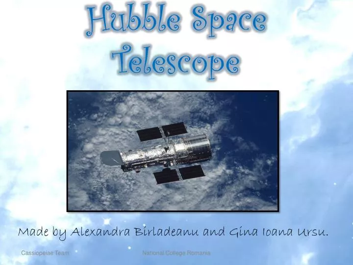 hubble space telescope